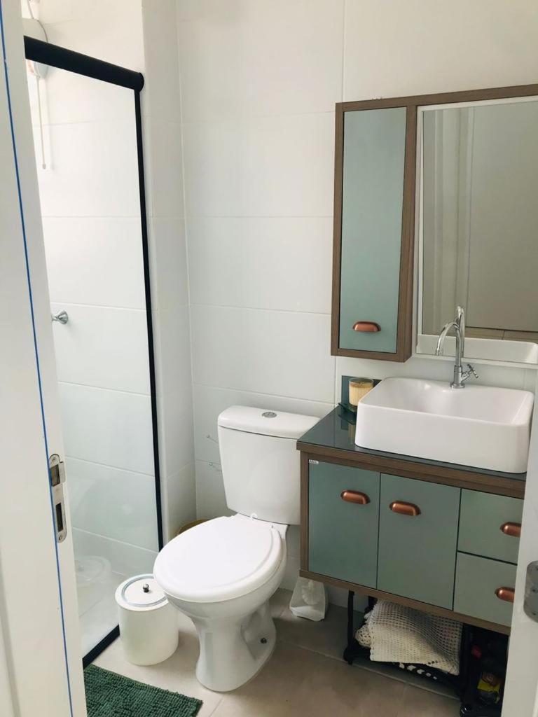 Apartamento Na Palhoca, Com Vista Para O Mar, Proximo A Mercados, Padarias E Farmacias. מראה חיצוני תמונה